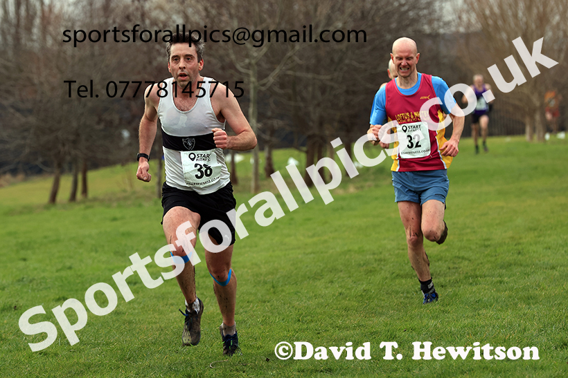 Mens 35s to 64s and, 2025 NEMAA Cross Country Champs., Acklam, Middlesbrough. Photo: David T. Hewitson/Sports for All Pics